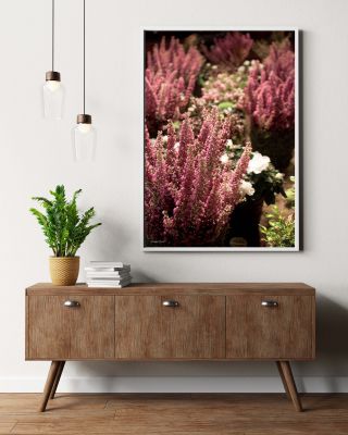 Cadre photo composition florale Villard de Lans